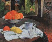 Paul Gauguin Still Life with Fruit and Lemons oil on canvas